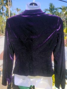 Velvet Purple Blazer