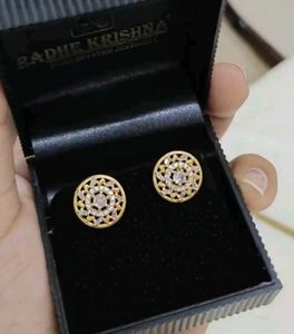 Anti Tarnish Gold Plated Earrings