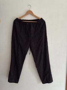 Comfortable Black Drawstring Pants