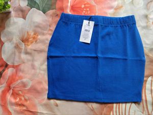 SHEIN Royal Blue Mini Skirt for Women