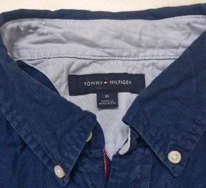 Tommy Hilfiger Men's Navy Button-Down Shirt