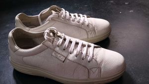 Classic White Leather Sneakers