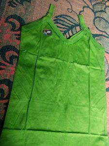 Lime Green Spaghetti Strap Top