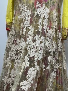 Stunning Yellow Embroidered Lehenga Choli