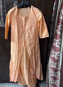 Peach Kurta