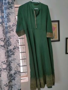 KHUSHAL K Green Kurta palazzo with Dupatta
