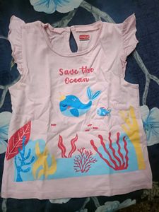 New Without Tag Babyhug Top For 5-6 Years