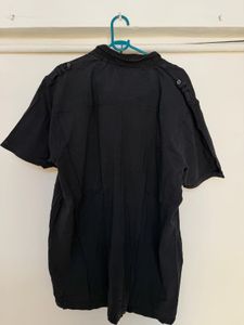 Men's Black Short Sleeve Polo Shirt
