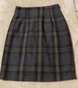 Vintage Plaid Mini Skirt