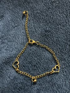 Chic Heart Chain Bracelet