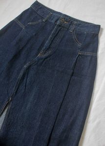 Denim Maxi Skirt