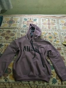 Purple Graphic Hoodie