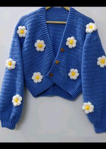 Handmade crochet cardigan