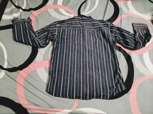 Men's Striped Casual Shirt