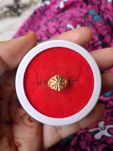 Gold flower desine baby Ring