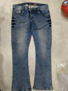 Light Wash Flare Jeans
