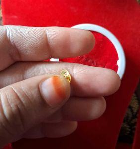 Tiny Gold Heart Nose Pin