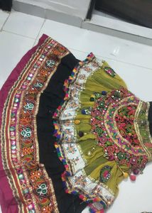 garba dress black Lehenga Choli Set