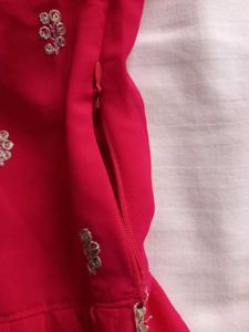 Rose Pink Nayra Party Wear Suit
