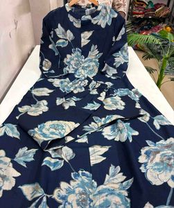 Floral Print Kurta Set