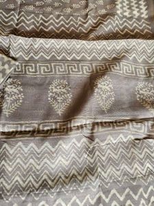 NEW Pure Linen Handloom Saree
