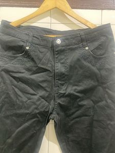 Classic Black Straight Leg Pants