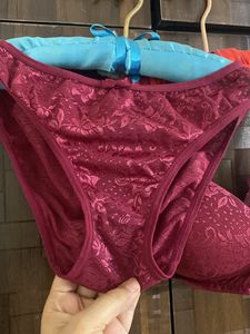 Burgundy Lace Lingerie Set