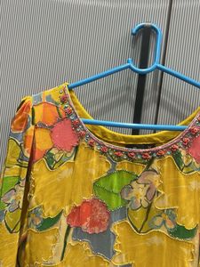 Floral Yellow Maxi Dress