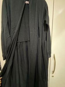 Chic Long Black Shrug