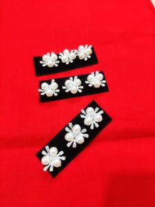Pearl &amp; Rhinestone Floral Hair Accessories