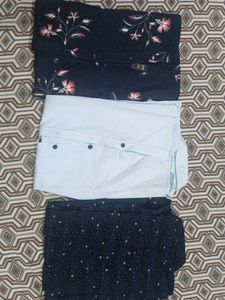 Bundle of 3 Men's Shirts [ Buy two get One free ]