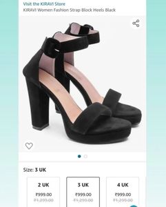 Brand new Kiravi Block heels