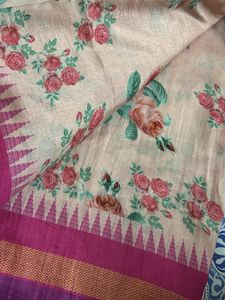 Beautiful Floral Saree