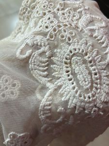 Lace + Net Crop Top