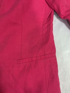 Zara pink blazer