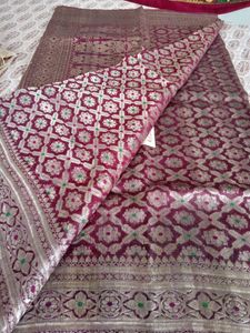 Vintage Treasure Zari  Saree
