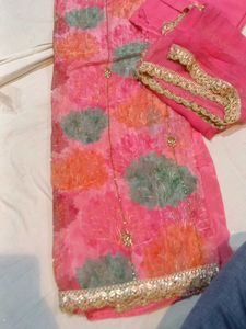 Beautiful Pink suit Set with Dupatta