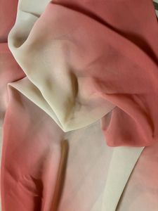 Ombre georgette fabric