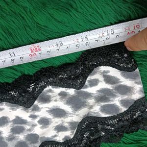 Leopard 🫴🏻🎁Print Lace Trim Panty