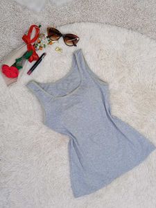 Grey Basic Tank Top