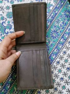 Classic Brown Leather Bifold Wallet
