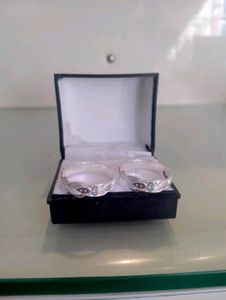 Elegant Silver toerings