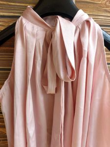 Elegant Pink Sleeveless Top
