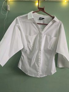 Vero moda fitted white tshirt