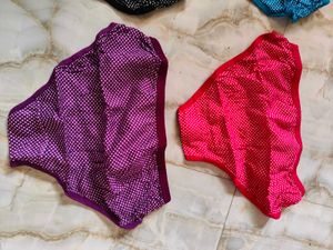 4 Polka Dot Panties