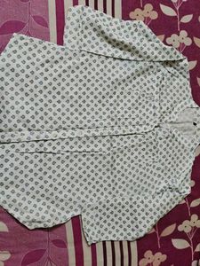 Classic Printed Button-Up Shirt