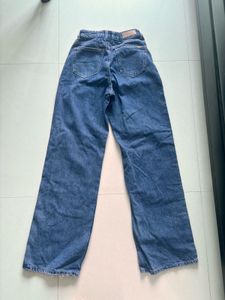 straight Leg Denim Jeans