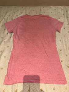 Pink Sequin Heart T-Shirt
