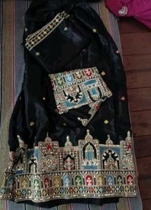 Black Lehenga Choli Set