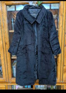 Chic Black Overcoat